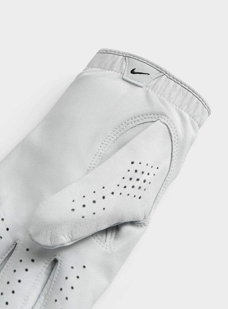 Nike White Tour leather golf glove <b>Left hand | Men </b> for men